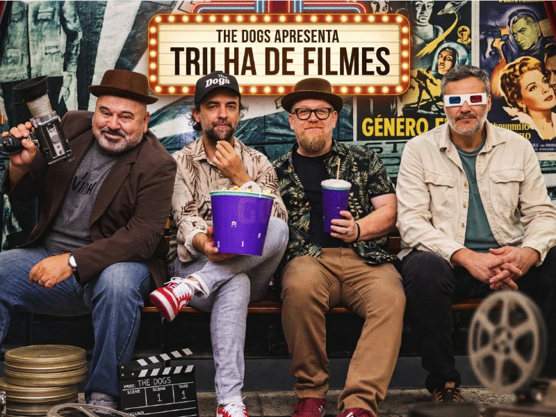 É neste sábado (24): The Dogs apresenta trilhas de filmes no Teatro Feevale, em Novo Hamburgo