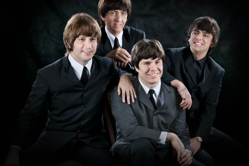 Beatles Abbey Road - The Ultimate Tribute no teatro do Bourbon country