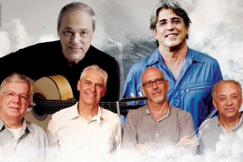 Toquinho, Ivan Lins e o grupo MPB4 juntos em Novo Hamburgo e Porto Alegre