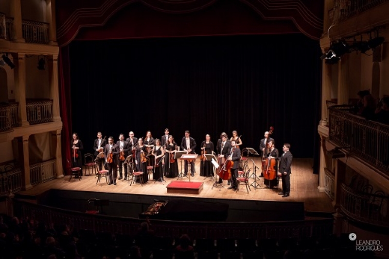 Orquestra de Câmara Theatro São Pedro no concerto de encerramento da temporada 2019