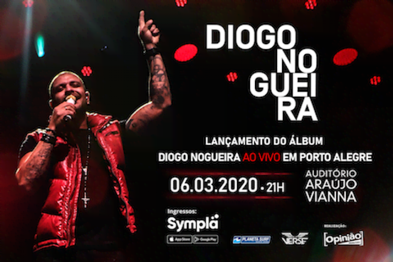 Diogo Nogueira retorna em março a Porto Alegre com show de lançamento do novo álbum