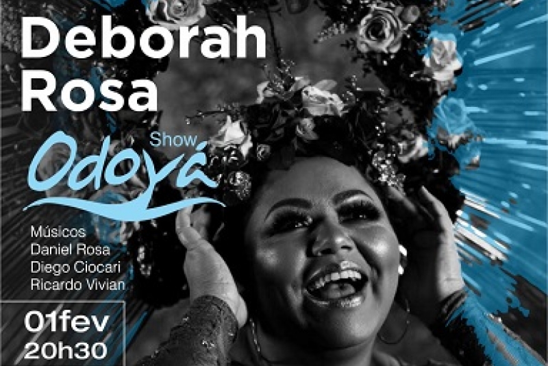 Deborah Rosa se apresenta no projeto 'Sábado Cedo' do Venezianos Pub Café