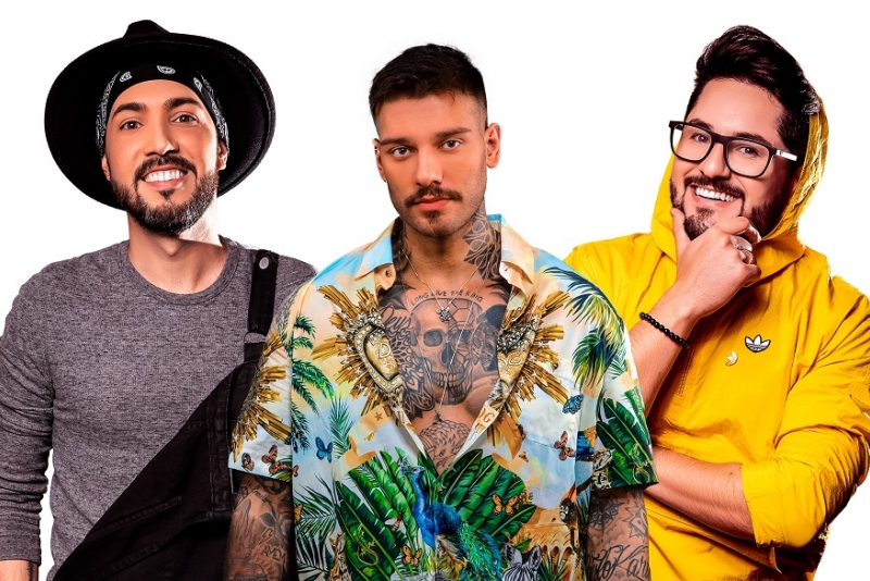 Sandro e Cícero lançam novo hit com participação de Lucas Lucco