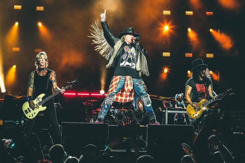 Os lendários do Rock Guns N' Roses se apresentam em porto Alegre - Dia 8 de novembro 