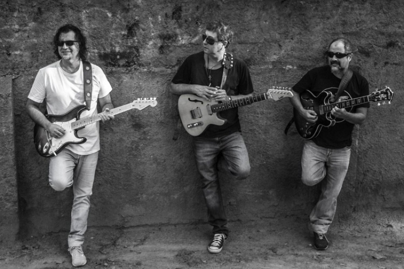 Projeto Guitarras da Cidade une três gaúchos em show inédito e gratuito 
