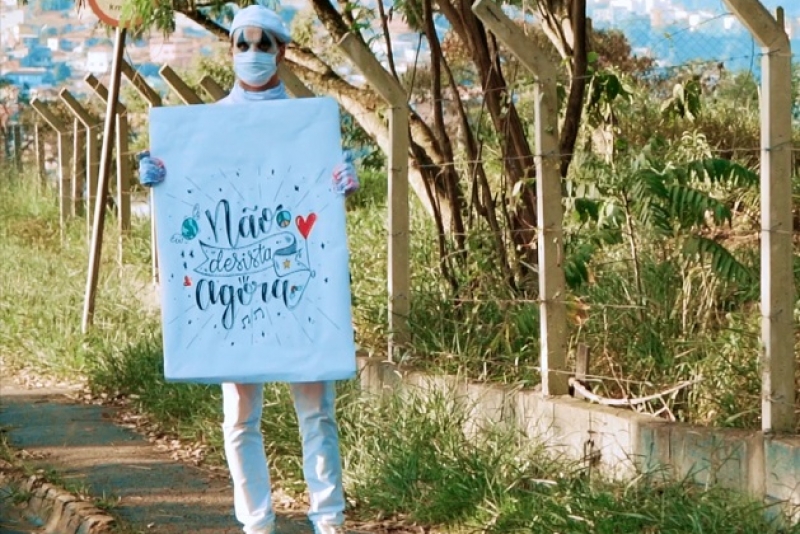 Falamansa lança single e clipe 'Não Desista Agora', com ação de apoio à vacinação