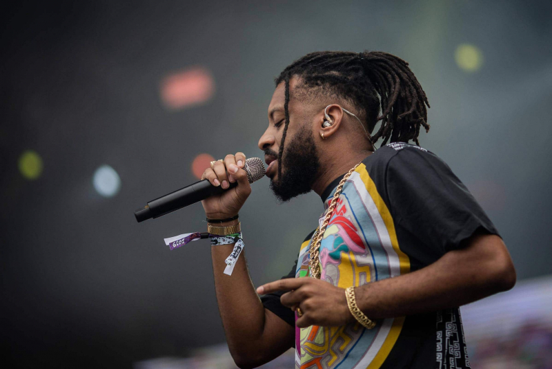 Rapper BK se apresenta no palco do Opinião em janeiro 