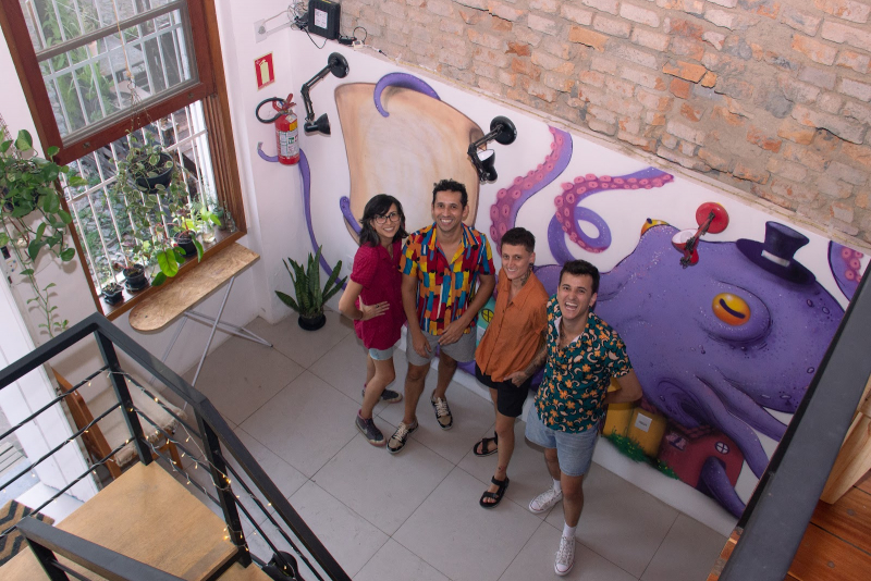 Conheça o Polvo Cultural, espaço cultural localizado na Cidade Baixa em Porto Alegre