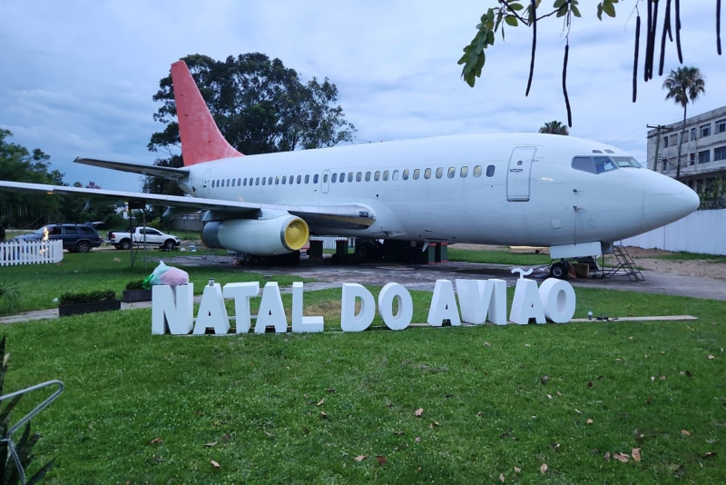 Porto Alegre sedia evento natalino inédito 'Natal do Avião' com entrada franca
