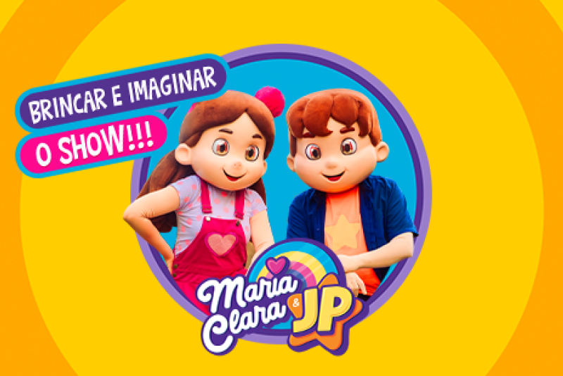 Teatro Feevale recebe em setembro o espetáculo infantil 'Maria Clara & JP - Brincar e Imaginar'