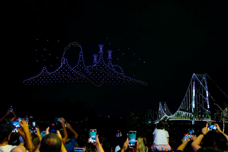 Porto Alegre Recebe Espetáculo de Drones Inédito na Orla do Guaíba para Celebrar a Volta do Mirage Circus