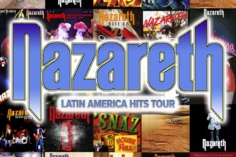 Nazareth celebra mais de 55 anos de carreira e retorna a Porto Alegre com a turnê 'Latin America Hits Tour 2026', em julho, no Opinião