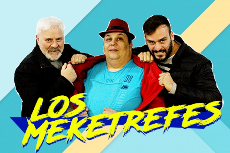 “Los Meketrefes” com Oscar Simch, Índio Behn e Wilson Rosa estréia amanhã em Porto Alegre