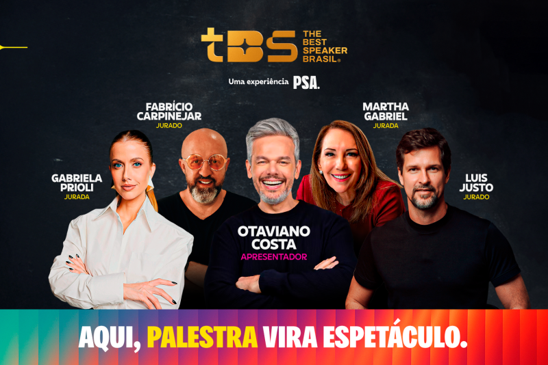 The Best Speaker Brasil 2025: final acontece em Porto Alegre com Otaviano Costa e júri de celebridades